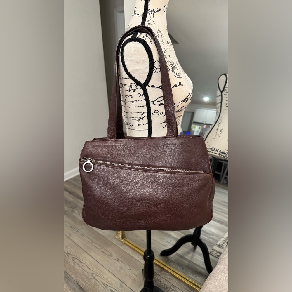 Etienne aigner Elegant Brown Leather Tote Bag - Picture 4 of 16